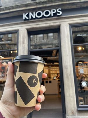 Store front at Knoops in Edinburgh