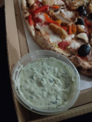 Dip and Pizza at Yard Sale Pizza in North West London