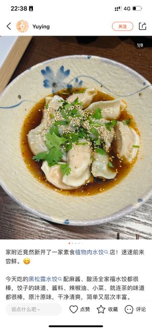   at  Nan Su Fang Vegan Dumpling - 楠素坊 in Shanghai