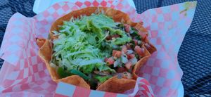 Taco Salad at Giliberto's Mexican Taco Shop in Moab