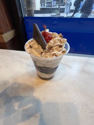 Non dairy Sundae  at Ghirardelli Ice Cream & Chocolate Shop in Las Vegas