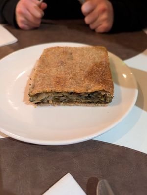 Erbazzione con verdure at Cinque Sapori in Bologna