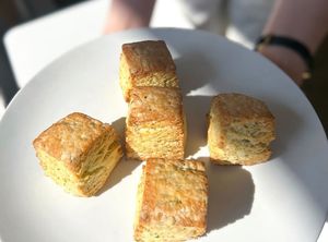 The savory umami of seaweed and the mild saltiness of shio-koji create a perfect balance! Great as a snack or a side dish with drinks. at iro scone in Yokohama