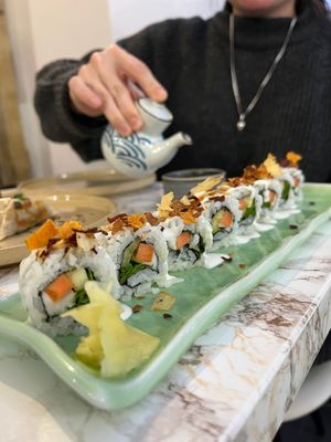 Fresh roll 12,90€ at The Vegan Roll in Madrid