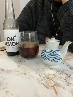 Alternative coke 3,90€ at The Vegan Roll in Madrid