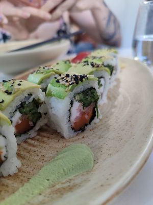 the vegan roll at The Vegan Roll in Madrid