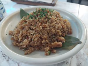 Fried rice at The Vegan Roll in Madrid