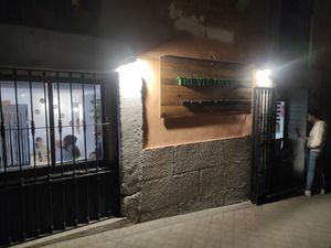 Outside at The Vegan Roll in Madrid