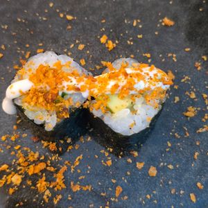 Free welcome sushi bites at The Vegan Roll in Madrid