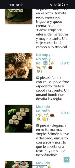  at The Vegan Roll in Madrid