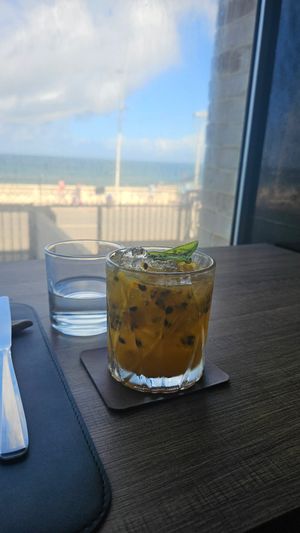 The passion fruit with pepper caipirinha is a must try as well!! at PARCO in Salvador