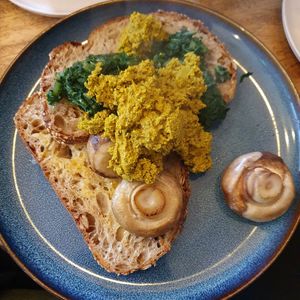 Sad tofu scramble at Bullet Coffee House and Eatery in Hastings