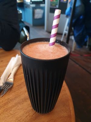 Breakfast smoothie at Bullet Coffee House and Eatery in Hastings