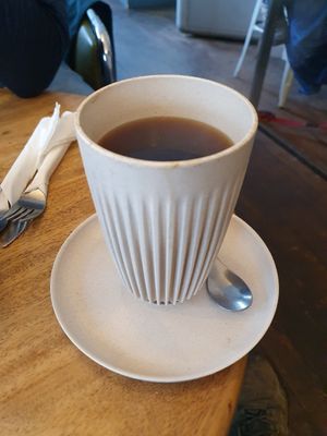Americano at Bullet Coffee House and Eatery in Hastings