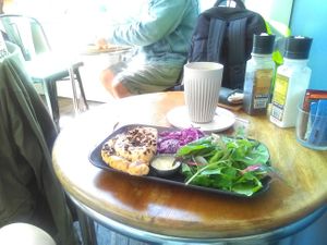 Various pastries as a meal or on their own  at Bullet Coffee House and Eatery in Hastings