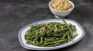 Sautéed string beans with rice   at Miss Wonton in New York City