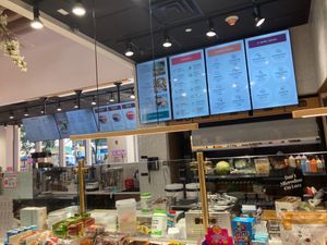 Acai bowl, savory bowl, smoothies for eating in at Gastro Market in New York City