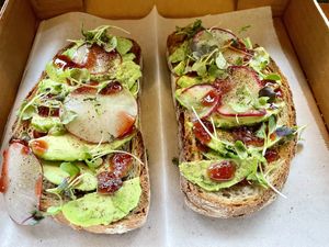 Plentiful Toast  at Plantiful Superfoods - First & Union in Seattle