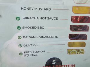 Dont know whether the v stands for vegan or veg? at RUBA - Ghent in Ghent