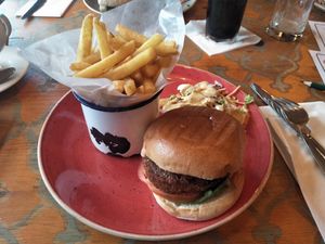 Beyond cheeseburger at Lounges - Expo Lounge in Manchester