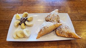 Nutella Banana Empanadas at Empanada Company in Bridgeville