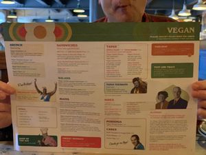 A complete Vegan menu at Lounges - Vivo Lounge in Dorchester