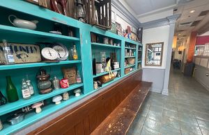 Part of the interior   at Chameleon Cafe in Akron