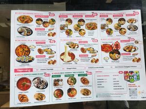 Full menu at Sinjeon in Melbourne