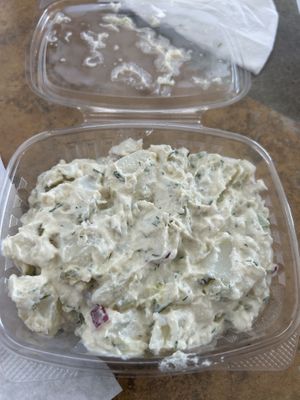 Vegan potato salad   at Nature's Goodness in Carmichael