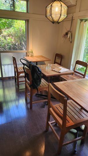 Inside at Early Bird Coffee in Kamakura