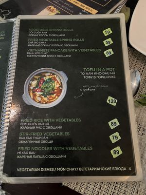   at Linh's Vietnamese Cuisine in Nha Trang