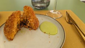 Arancino at Barbarella PLANT Bistro in Ljubljana