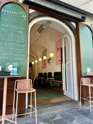   at Barbarella PLANT Bistro in Ljubljana