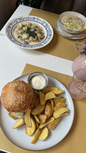 Food  at Barbarella PLANT Bistro in Ljubljana