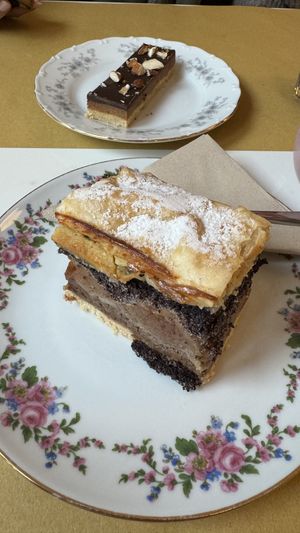 Dessert  at Barbarella PLANT Bistro in Ljubljana