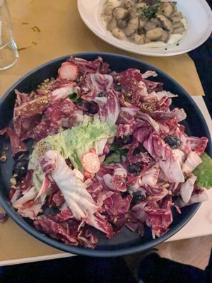 Seasonal salad, ~10€ at Barbarella PLANT Bistro in Ljubljana