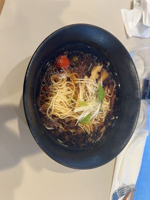 Ramen  at TOSSO Hoba in Tokyo