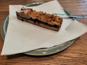 Very good crumble at MAME  in Zurich