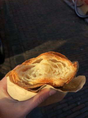 freshly baked croissant!  at Blackbird  in Utrecht