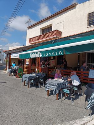 Front of restaurant at Gabriels Tavern Kouklia in Paphos