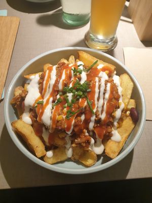 Chili con Fritten at Katzentempel - Trier  in Trier