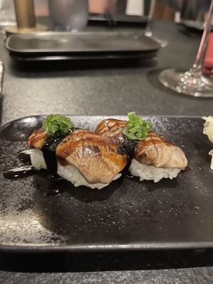 Mushroom nigiri sans mayo   at Taikun in George Town