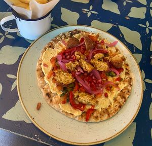 Falafel flatbread   at Lounges - Pinto Lounge in Banbury