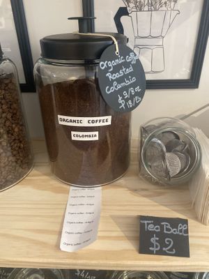 Organic Colombian coffee   at La Petite Épicerie Nyc in New York City