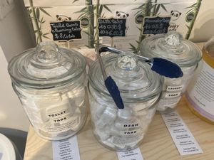 Laundry, dish and toilet tabs   at La Petite Épicerie Nyc in New York City