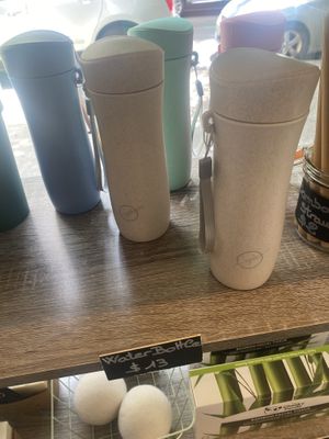 Reusable water bottles   at La Petite Épicerie Nyc in New York City