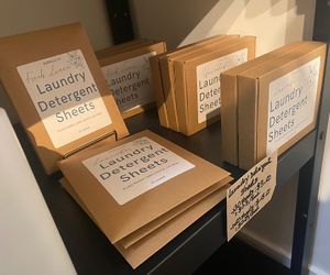 Laundry sheets  #Veganuary at La Petite Épicerie Nyc in New York City