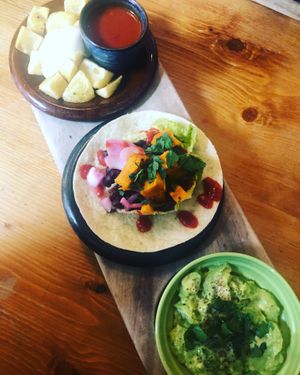 Vegan tapas  at Lounges - Ludo Lounge in Bournemouth