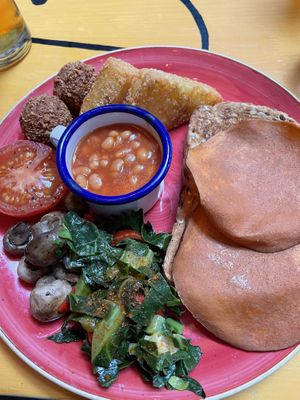 Vegan breakfast  at Lounges - Ludo Lounge in Bournemouth