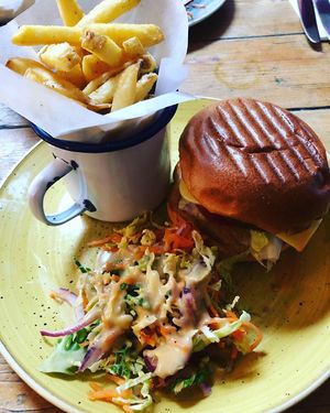 Vegan beyond burger  at Lounges - Ludo Lounge in Bournemouth